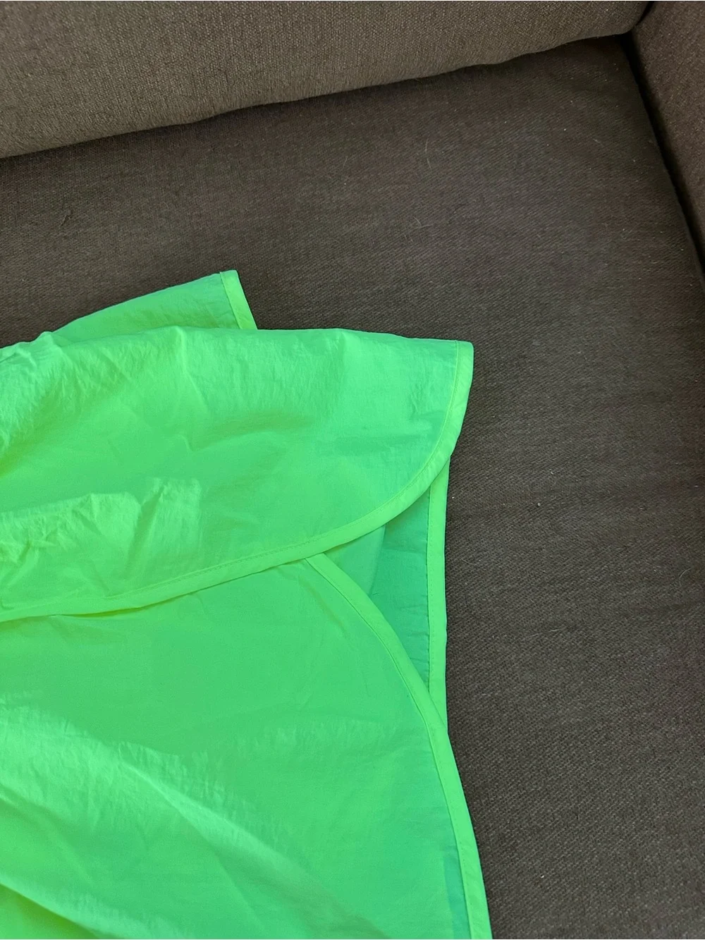 Zenana Outfitters Neon Yellow Athletic Shorts